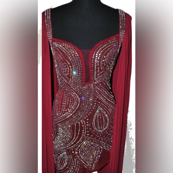 NWT Fashion Nova Jeweled Dress - Picture 4 of 4